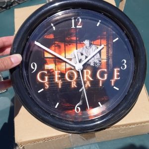 George Strait Clock
